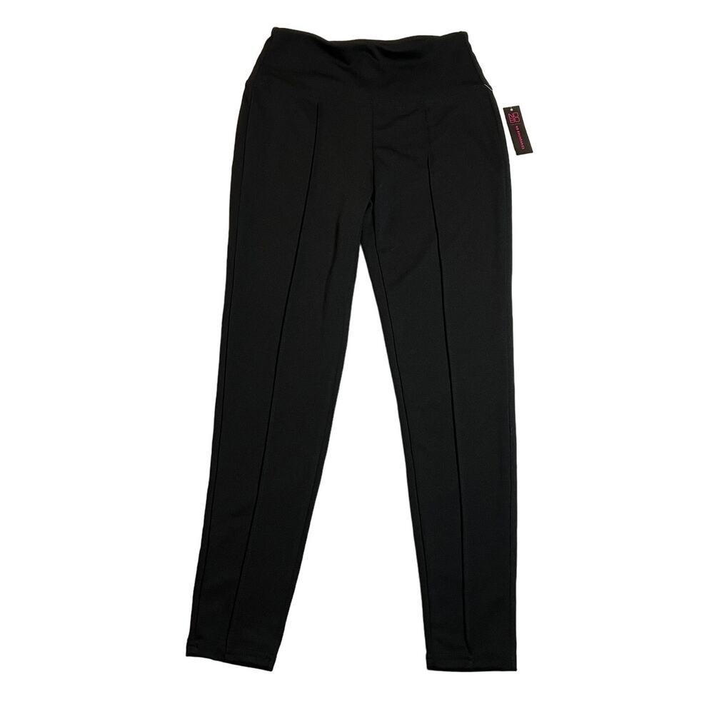 NEW No Boundaries High Rise Stretch Skinny Ponte Pants Size S Minimalist Office